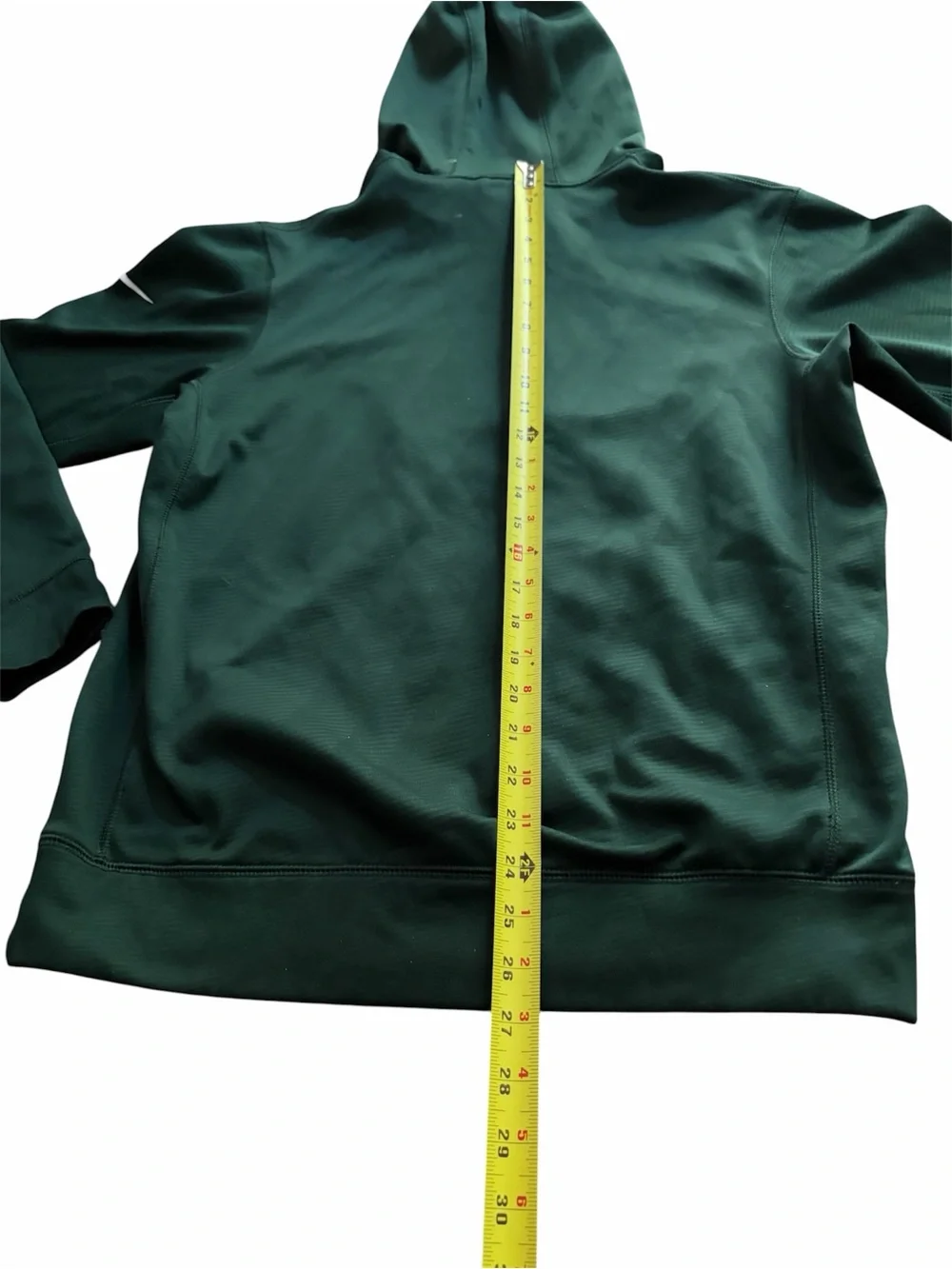 Nike Michigan State Spartans Hoodie Mens Small Therma-fit Green Vintage